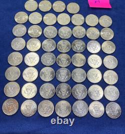 Lot Of (53) Mixed Colorized Commemorative Half Dollars-lot Z 129
