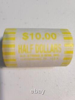 Lot of 10 Kennedy Half Dollar Bank Sealed Rolls POSSIBLE SILVER FREE SHIPPING