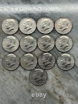 Lot of 13 1976 Bicentennial Kennedy Half Dollar BU GEM MS