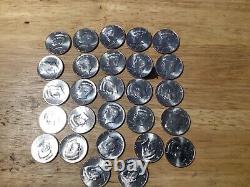 Lot of 140 Kennedy half dollars some 127 circulated 13 uncirculated