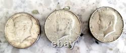 Lot of 27 Kennedy Half Dollars 1964 1965 1966 1967 1968 1969 Conditions Vary