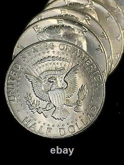 Original Choice to GEM BU Roll of (20) 1964 90% Silver Kennedy Half Dollars