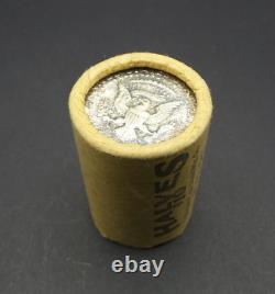 Original Paper Wrapped Roll Uncirculated 1964 Silver Kennedy Half Dollars- C3322