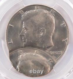 PCGS 50c 1976 Kennedy Half Double-Struck 2nd 75% Off-Center MS62