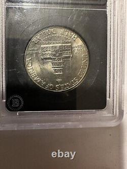 RARE D Authenticated Brilliant Uncirculated Bicentennial Kennedy Half Dollar