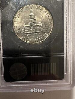 RARE D Authenticated Brilliant Uncirculated Bicentennial Kennedy Half Dollar