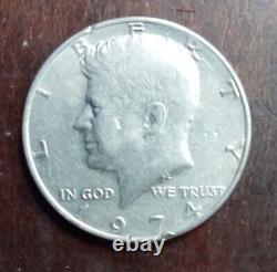 Rare 1974 Kennedy Half Dollar Collectible Silver Coin