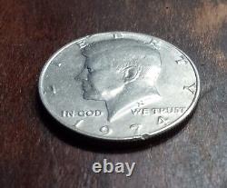 Rare 1974 Kennedy Half Dollar Collectible Silver Coin