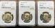 Rare High Grade SMS Kennedy Half Dollar 3 Coin Set NGC MS67 & MS67 Star Awesome