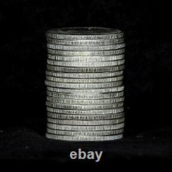 Roll of 20 1964 Kennedy Half Dollars Uncirculated/Circulated Mix- 90% Silver