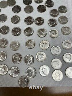 Silver Kennedy Half Dollars Roll 1964 20 Coins 90% RP-315