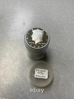 Silver Proof Kennedy Half Dollar 90% Full Roll 20 US Coins Dates Junk $10 Face