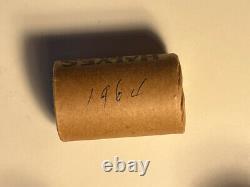 TONED 1964 OBW Original BankWrapped BU Roll Kennedy Half Dollars-Mint MarkTONED