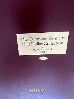 The Complete Kennedy Half Dollar Collection (Danbury Mint) 1964-2014 P/D/S Mints