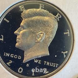 US Mint Kennedy Half dollar PROOF set. 1968S-2022S, 55 Uncirculated Bright Coins
