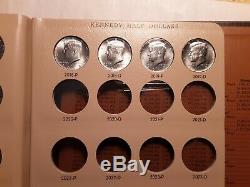 Uncirculated Kennedy Half Dollars in Dansco Album 1964-2019 P & D (104 coins)