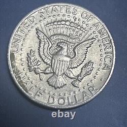 Very Rare 1974 Kennedy half dollar with multiple errors