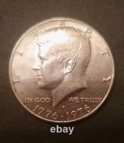 Very Rare Bicentennial 1976 50C Clad Kennedy Half Dollar
