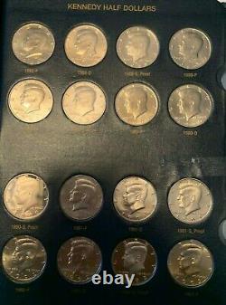 Whiteman Album (112) Coin's 1964-2003 P, D, S Half Dollar Silver & Proof set